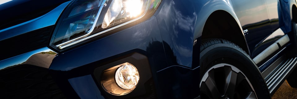 Faróis com LED da picape Chevrolet S10 Cabine Dupla